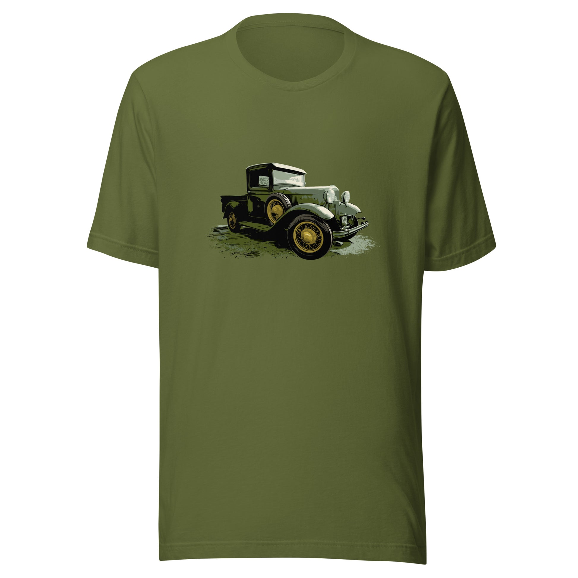 Classic Truck Shirt featuring a Green Ford Model A truck