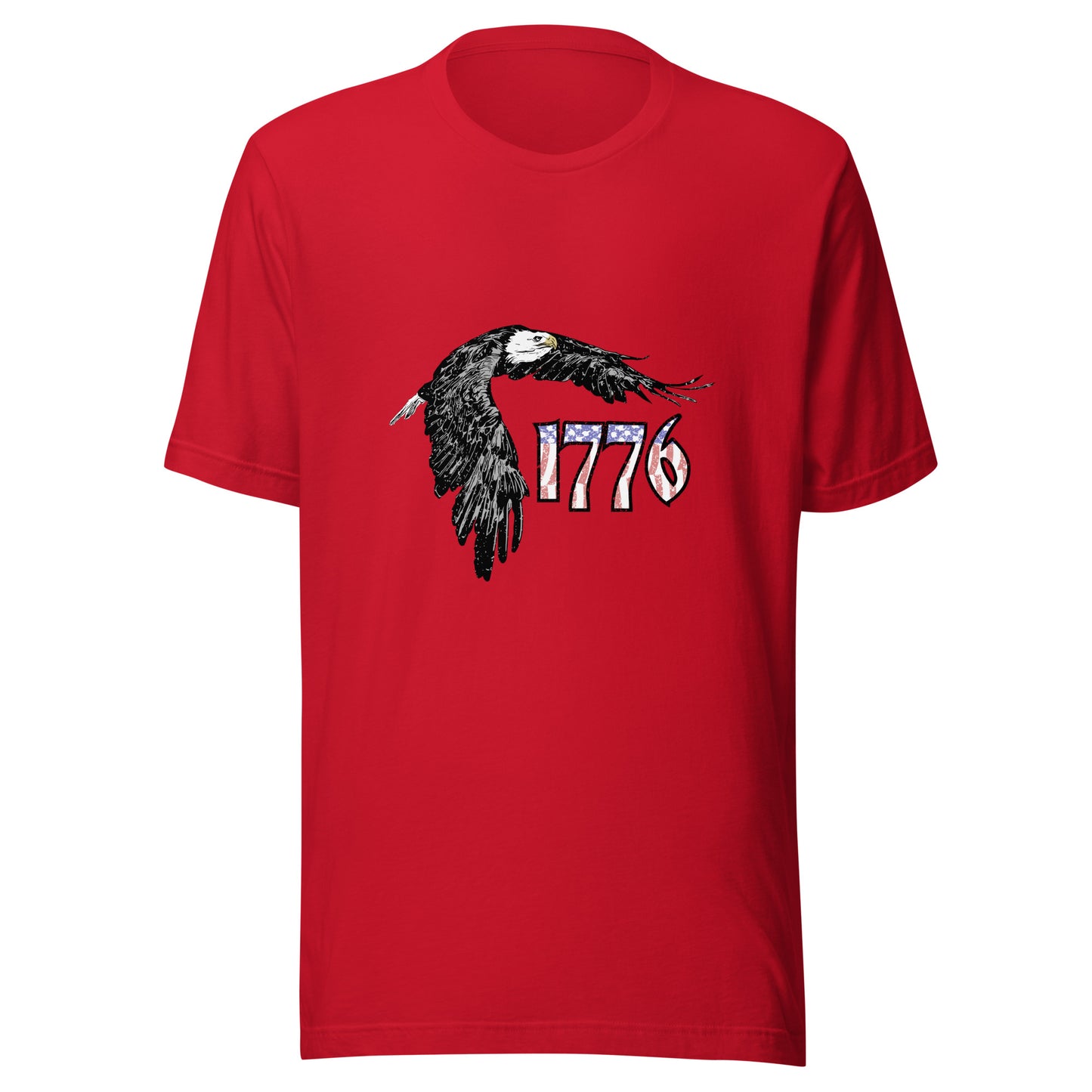 1776 Bald Eagle Unisex t-shirt for Independence Day July 4th