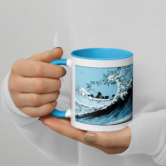 Hokusai's 100 Views of Mount Fuji Mug