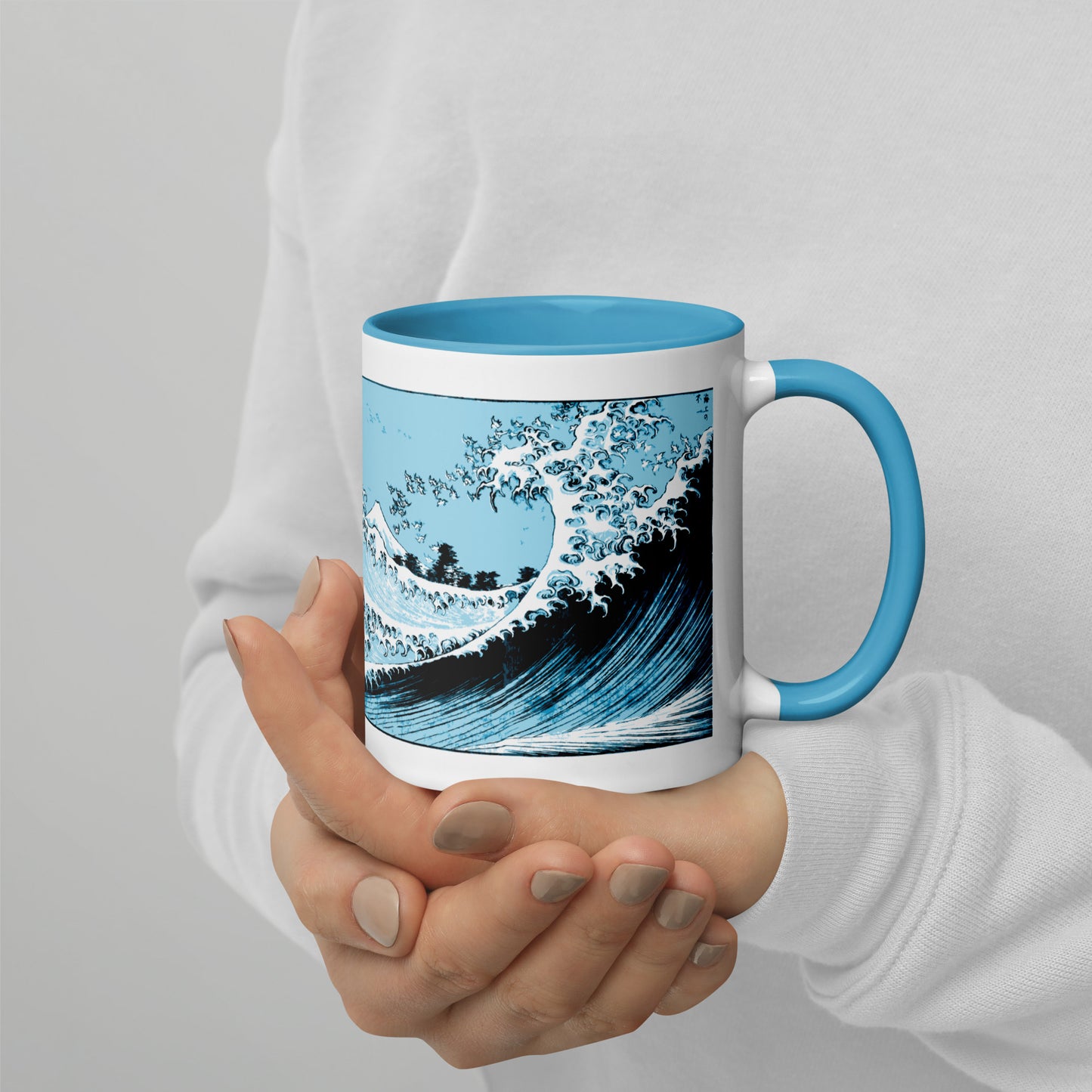 Hokusai's 100 Views of Mount Fuji Mug