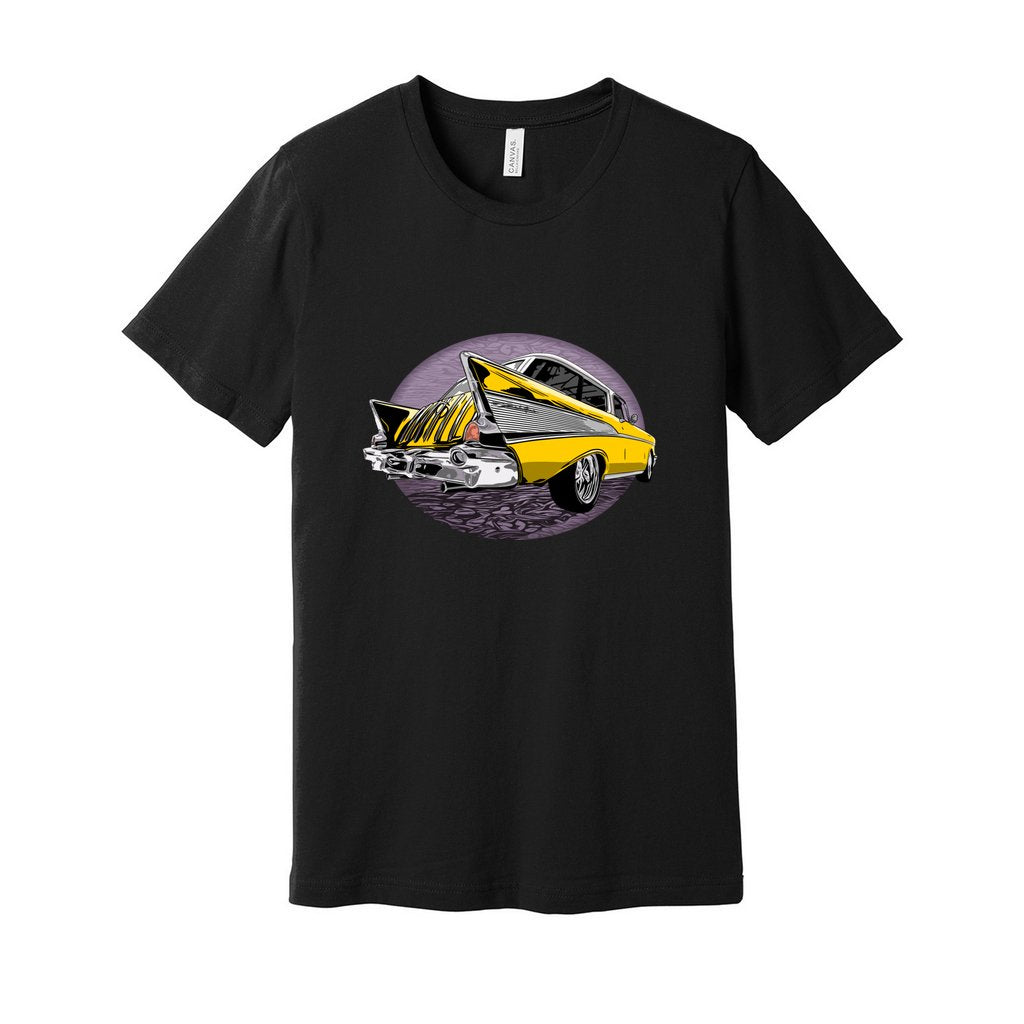 Yellow 57 Nomad Unisex Jersey Tee, 1957 Chevrolet Nomad