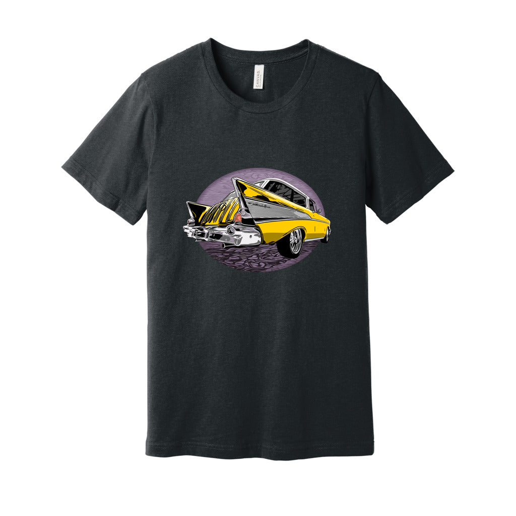 Yellow 57 Nomad Unisex Jersey Tee, 1957 Chevrolet Nomad