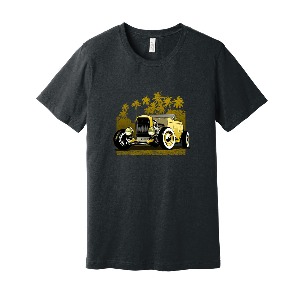 Classic 30's Hot Rod Unisex Jersey Tee Yellow version