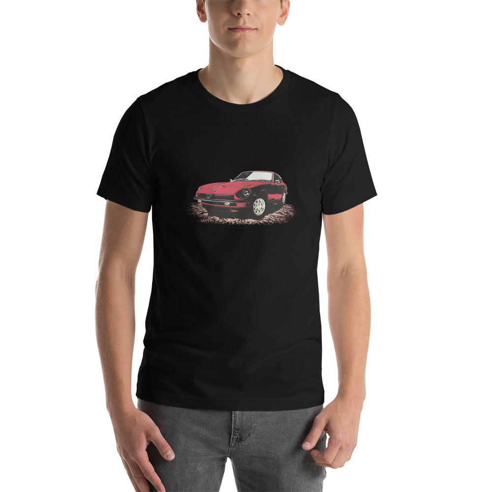 70 Datsun 240Z Unisex t-shirt, Red 1970 Nissan 240 Z