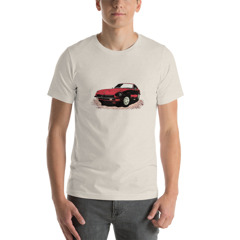 70 Datsun 240Z Unisex t-shirt, Red 1970 Nissan 240 Z