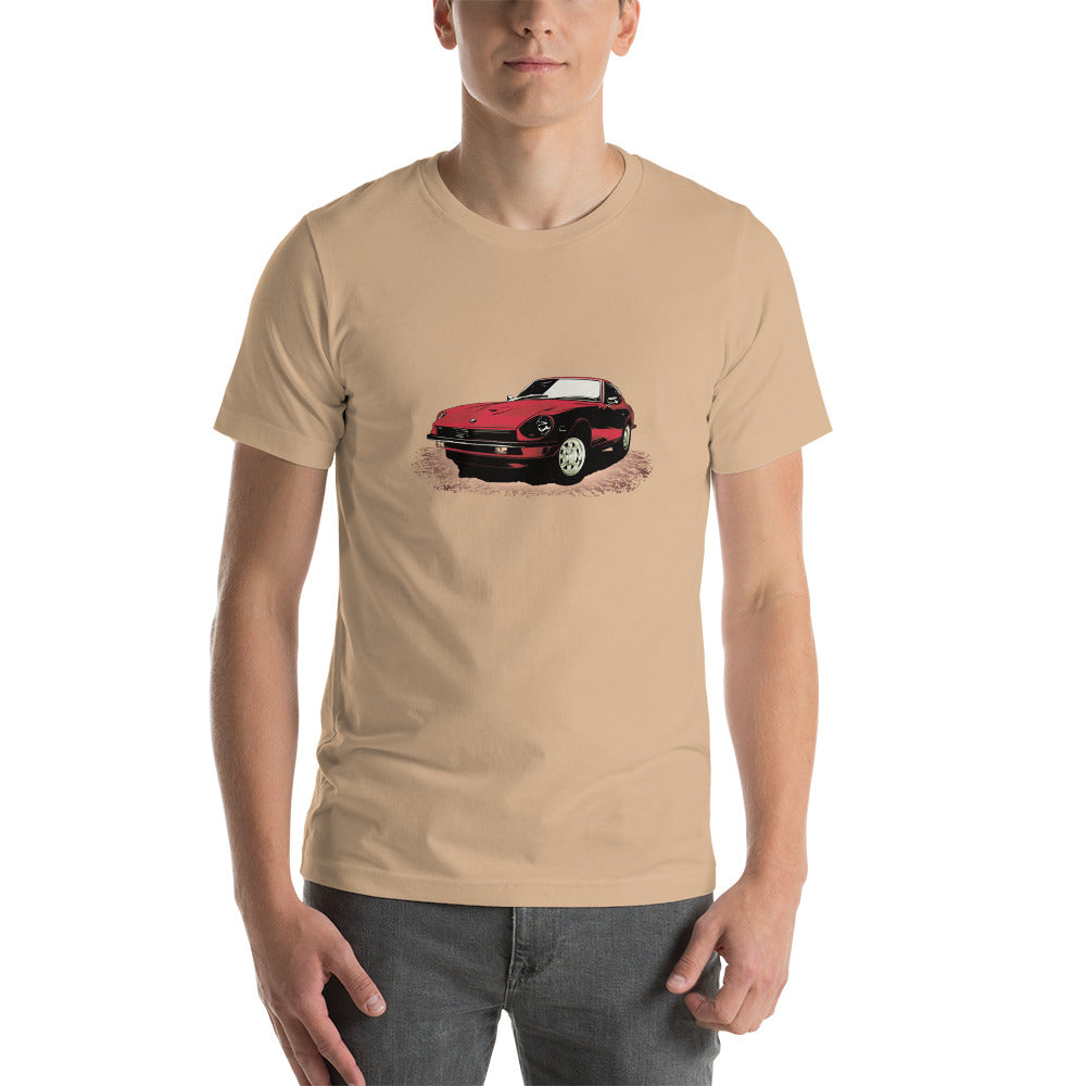 70 Datsun 240Z Unisex t-shirt, Red 1970 Nissan 240 Z